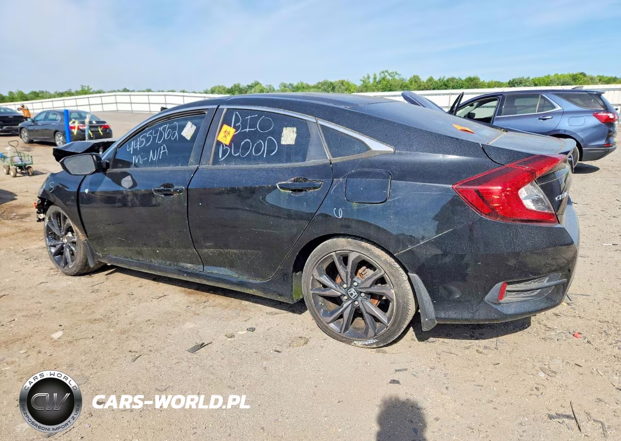 2020 Honda Civic Sport VIN:2HGFC2E89LH582287 - 2