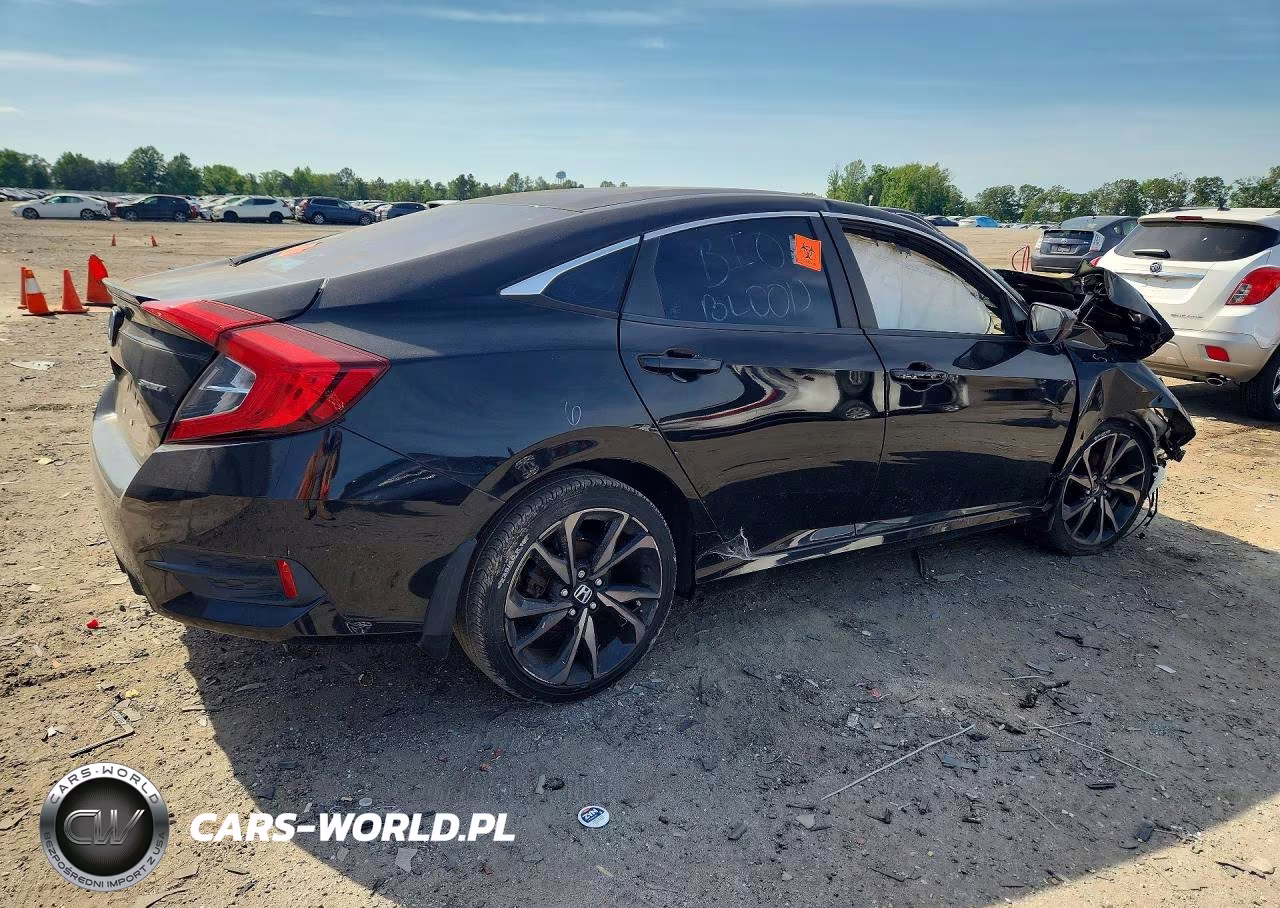 2020 Honda Civic Sport VIN:2HGFC2E89LH582287 - 3