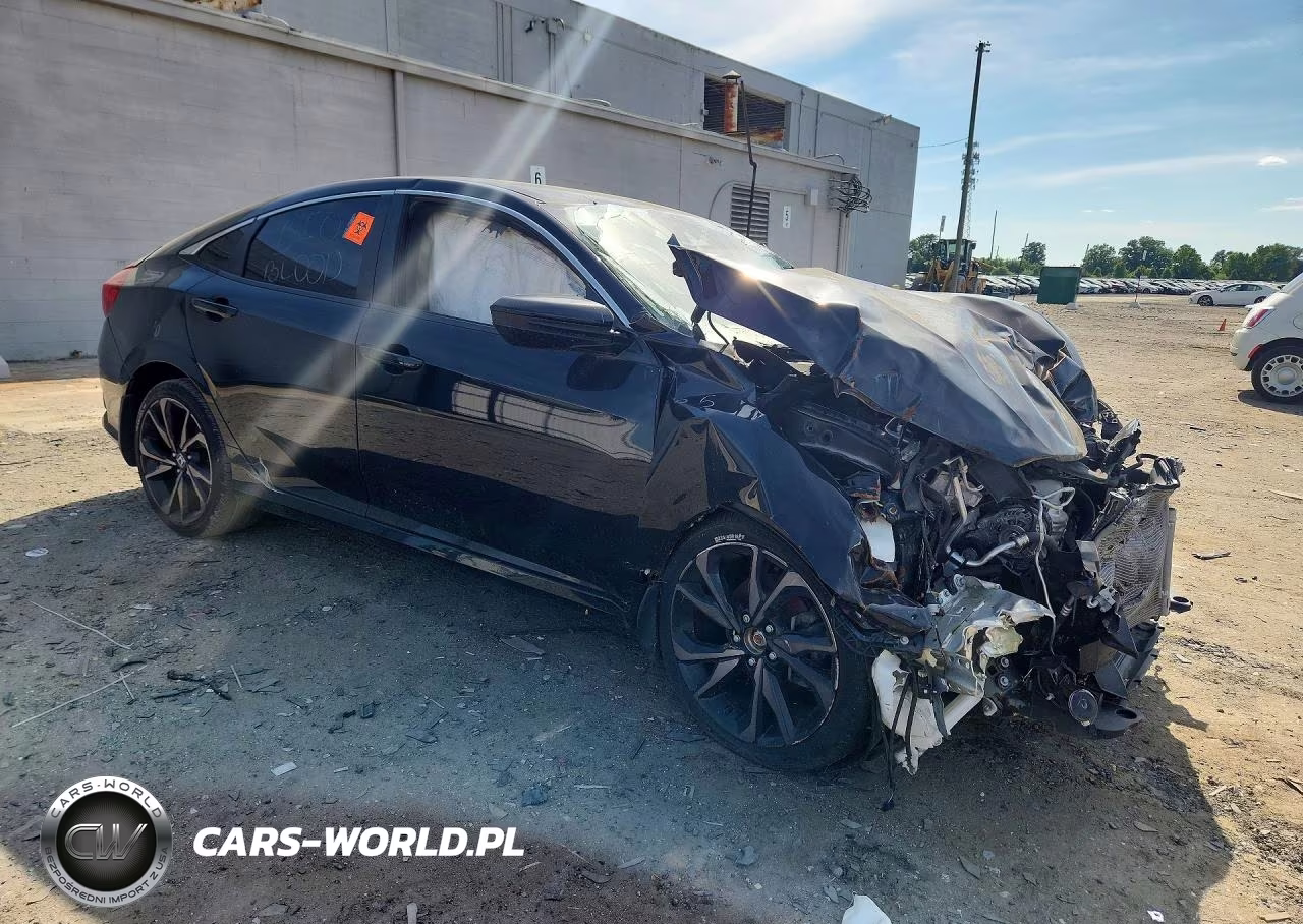 2020 Honda Civic Sport VIN:2HGFC2E89LH582287 - 4