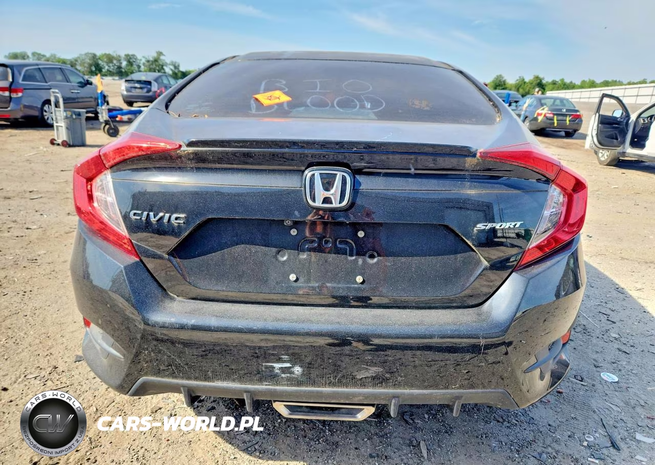 2020 Honda Civic Sport VIN:2HGFC2E89LH582287 - 6