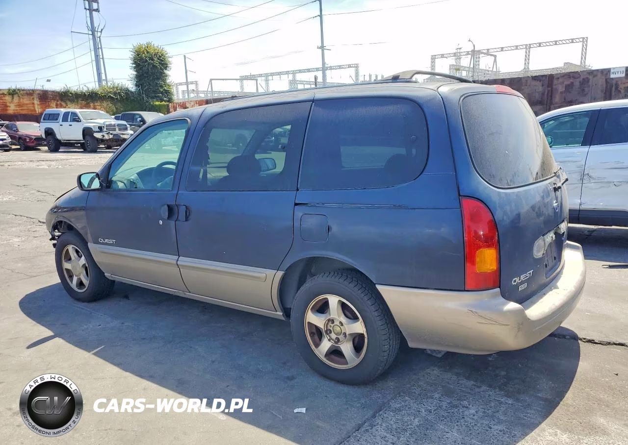 2000 Nissan Quest Gxe VIN:4N2XN11T3YD804325 - 2