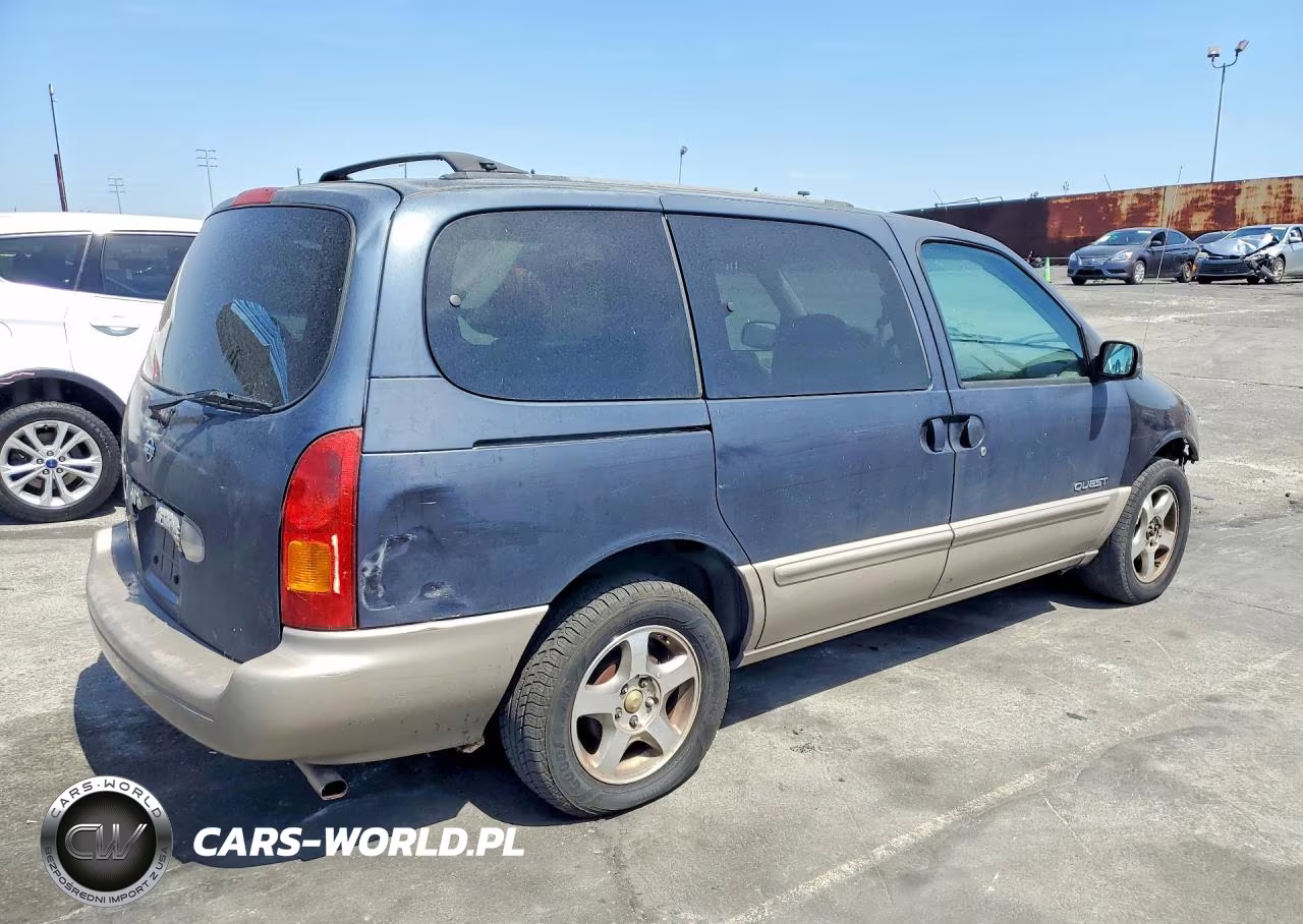 2000 Nissan Quest Gxe VIN:4N2XN11T3YD804325 - 3