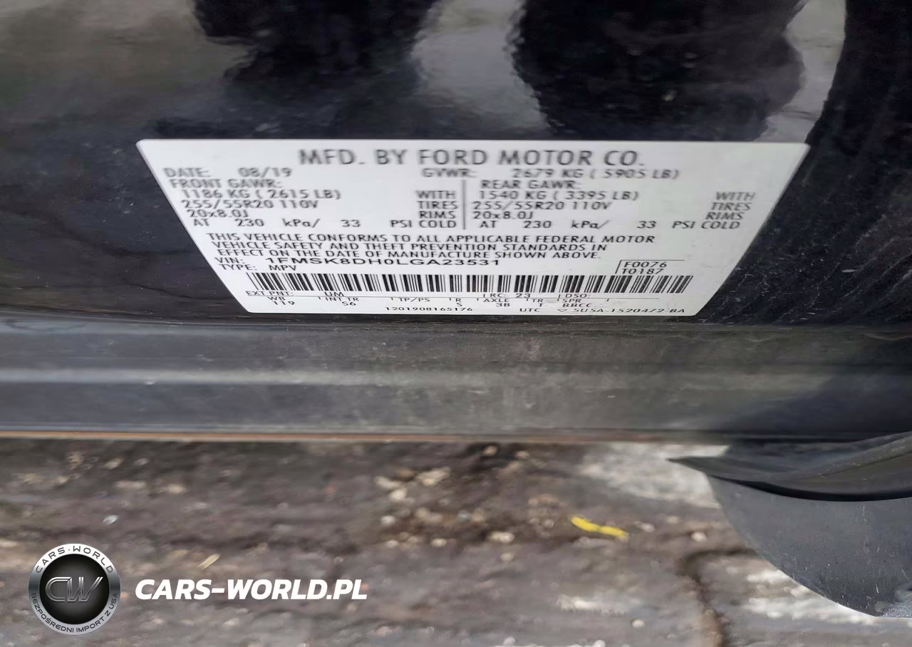 2020 Ford Explorer Xlt VIN:1FMSK8DH0LGA23531 - 14