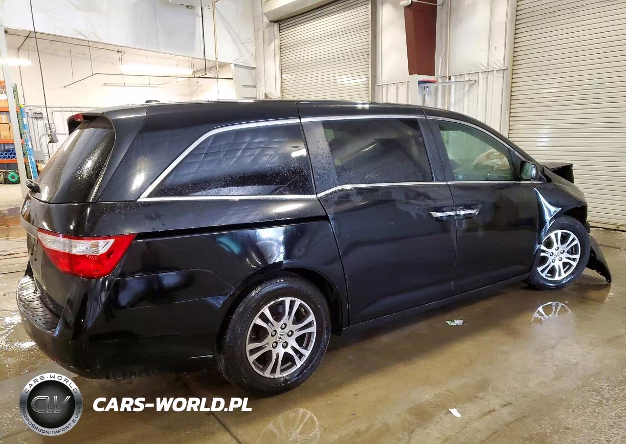 2012 Honda Odyssey Exl VIN:5FNRL5H61CB064803 - 3