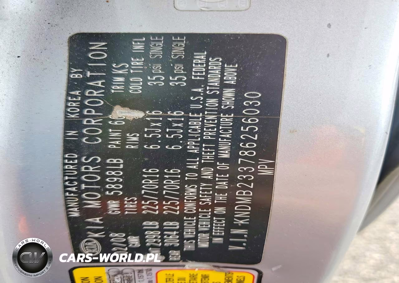 2008 Kia Sedona Lx VIN:KNDMB233786256030 - 13
