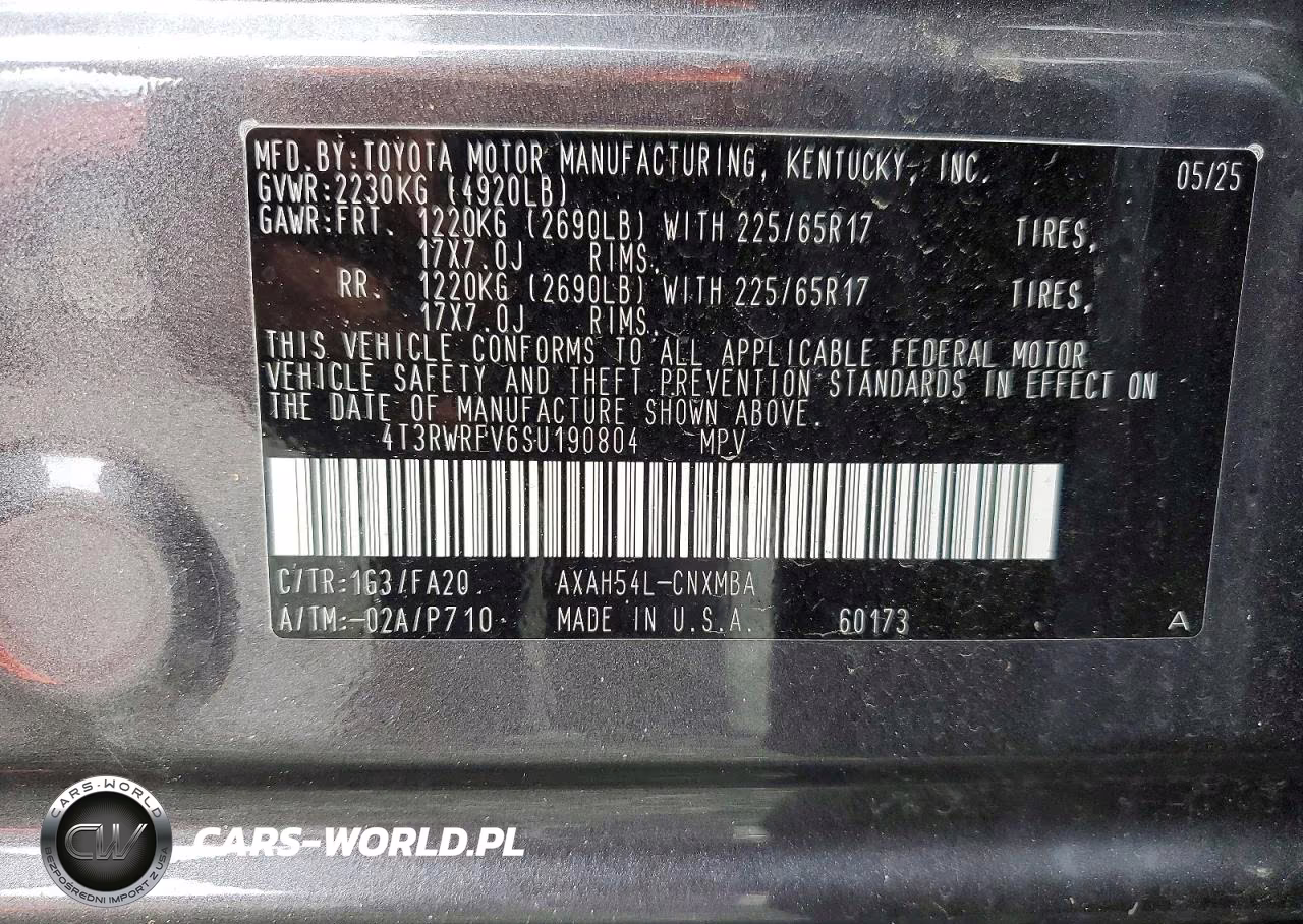 2025 Toyota Rav4 Hybrid Xle VIN:4T3RWRFV6SU190804 - 14