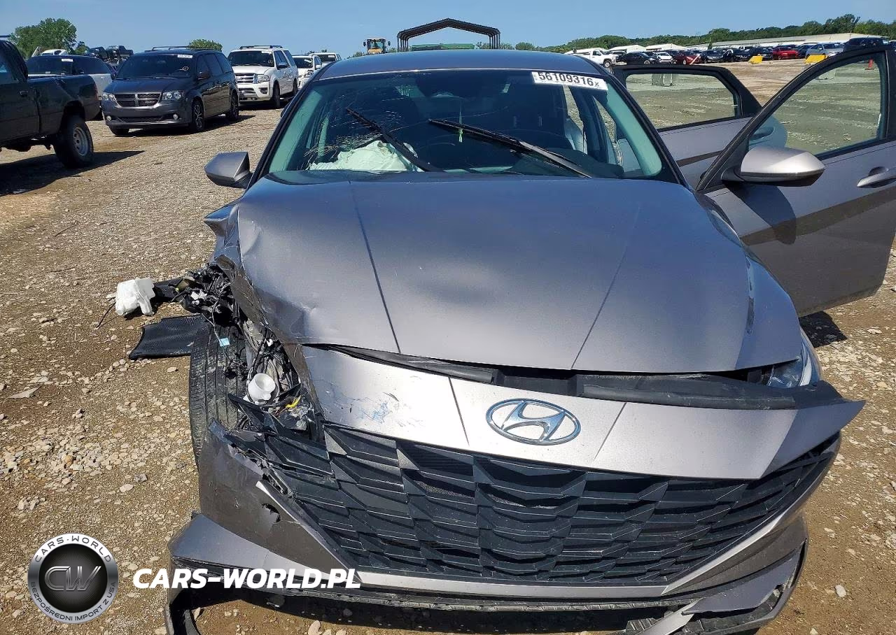 2023 Hyundai Elantra Blue VIN:KMHLM4AJXPU091230 - 11