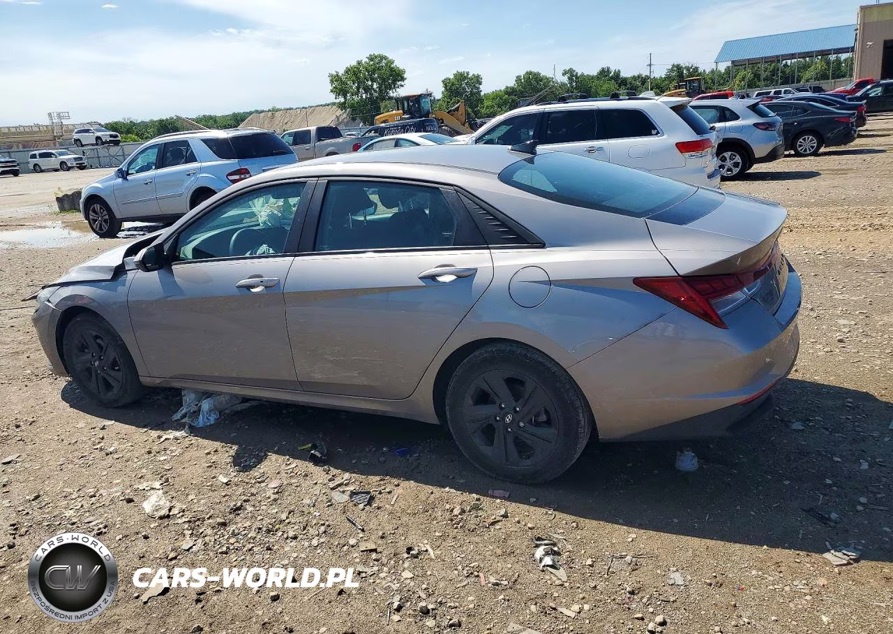 2023 Hyundai Elantra Blue VIN:KMHLM4AJXPU091230 - 2