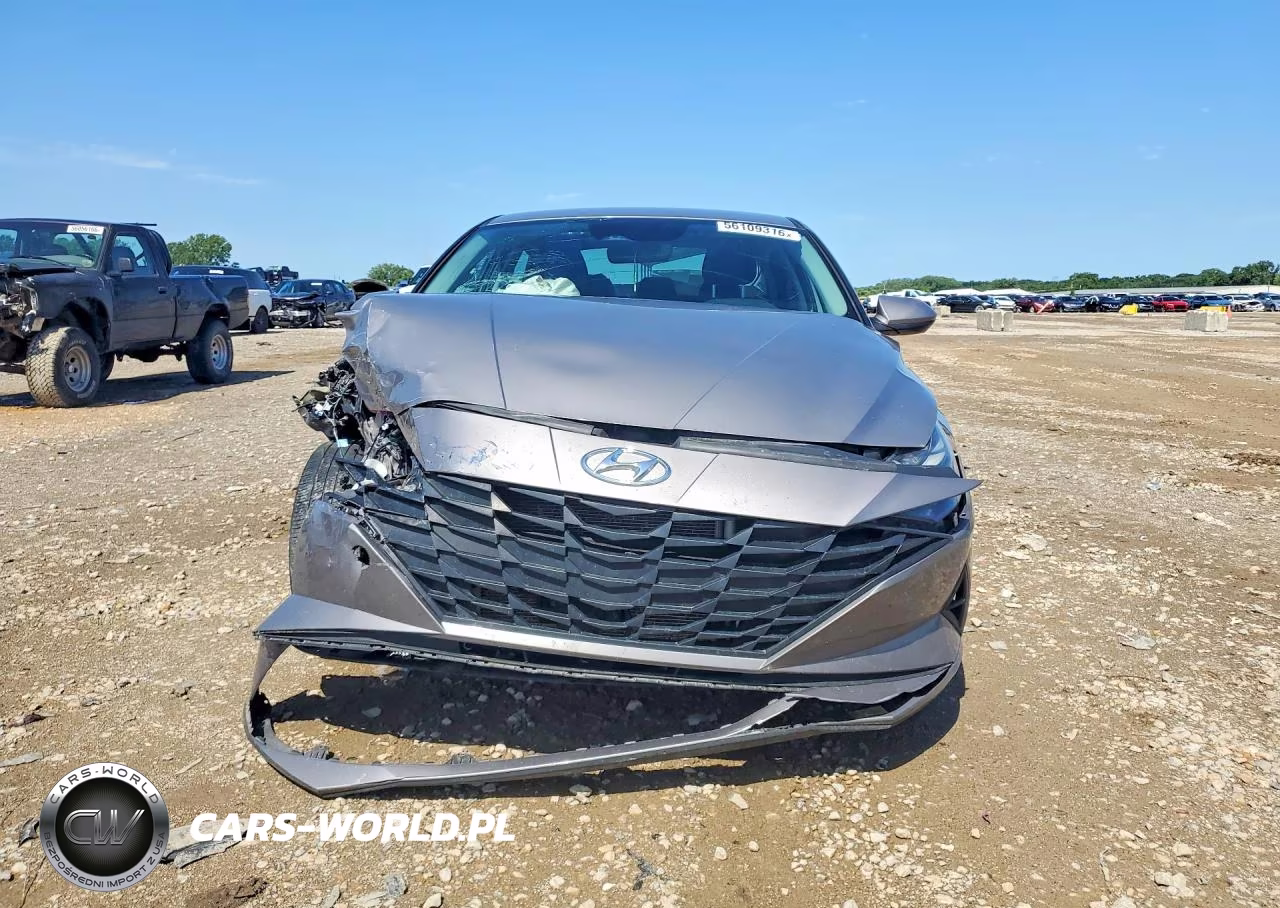 2023 Hyundai Elantra Blue VIN:KMHLM4AJXPU091230 - 5