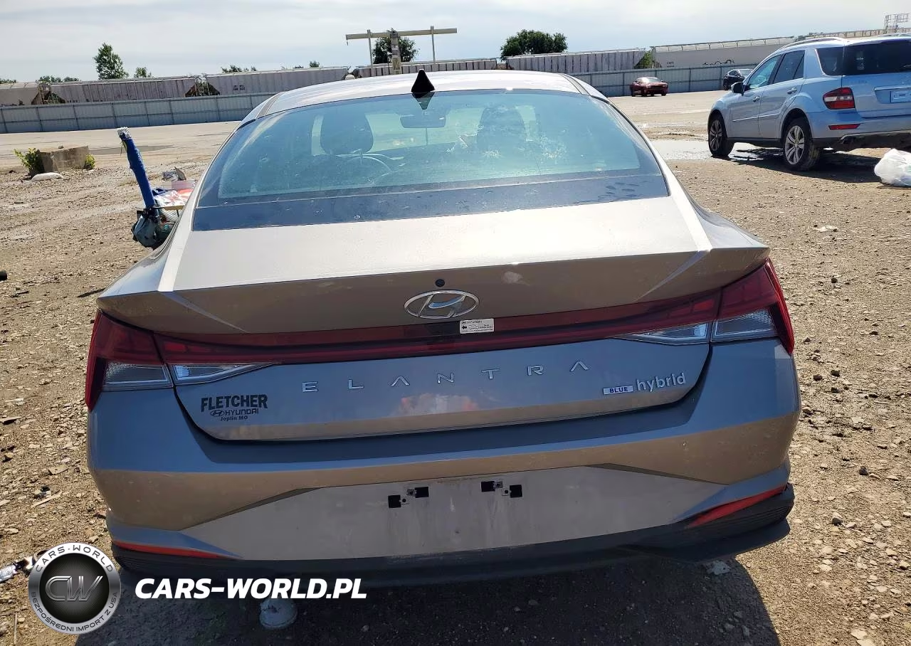 2023 Hyundai Elantra Blue VIN:KMHLM4AJXPU091230 - 6