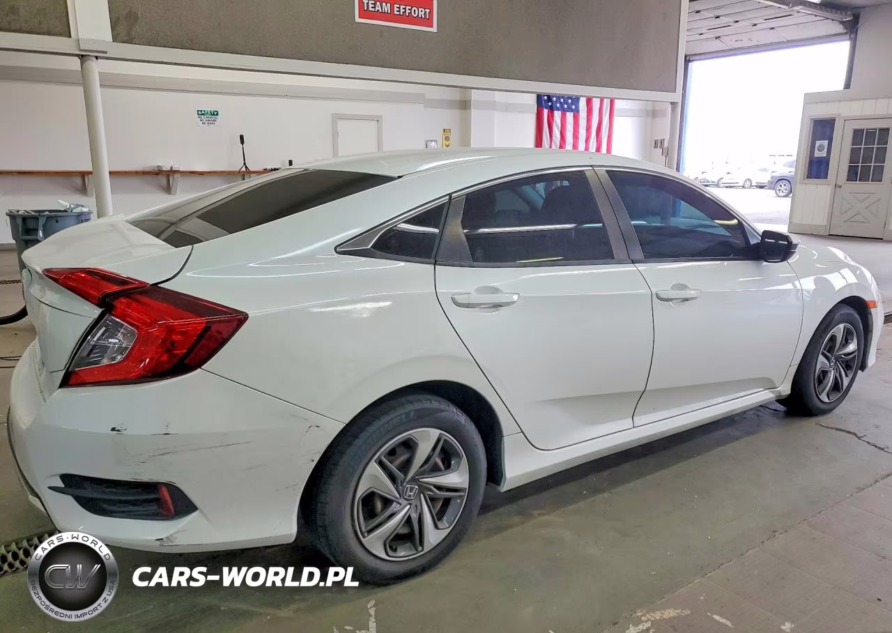 2020 Honda Civic Lx VIN:19XFC2F68LE021098 - 3