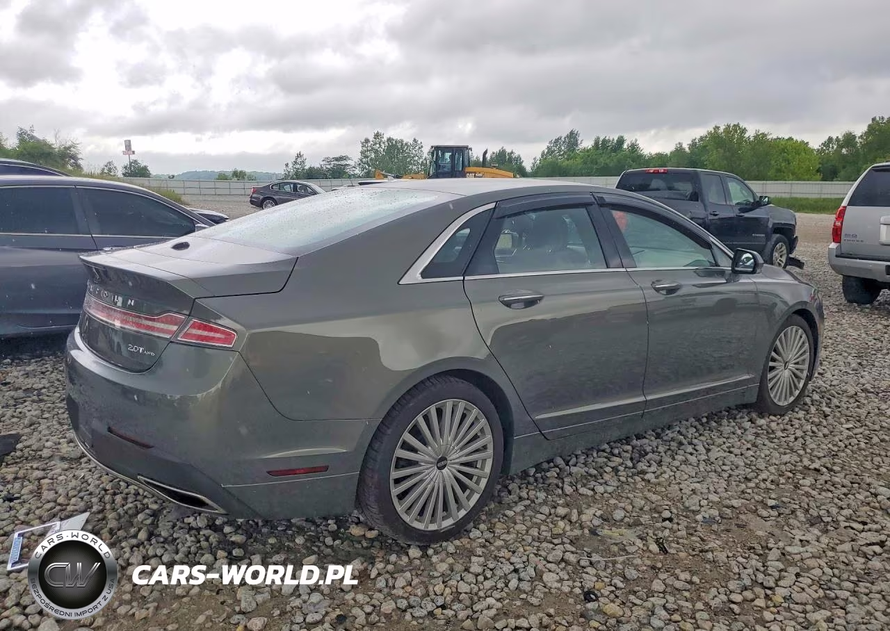 2017 Lincoln Mkz Reserve VIN:3LN6L5F93HR627786 - 3