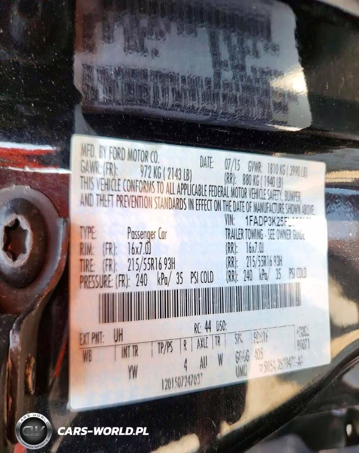 2015 Ford Focus Se VIN:1FADP3K25FL355658 - 13