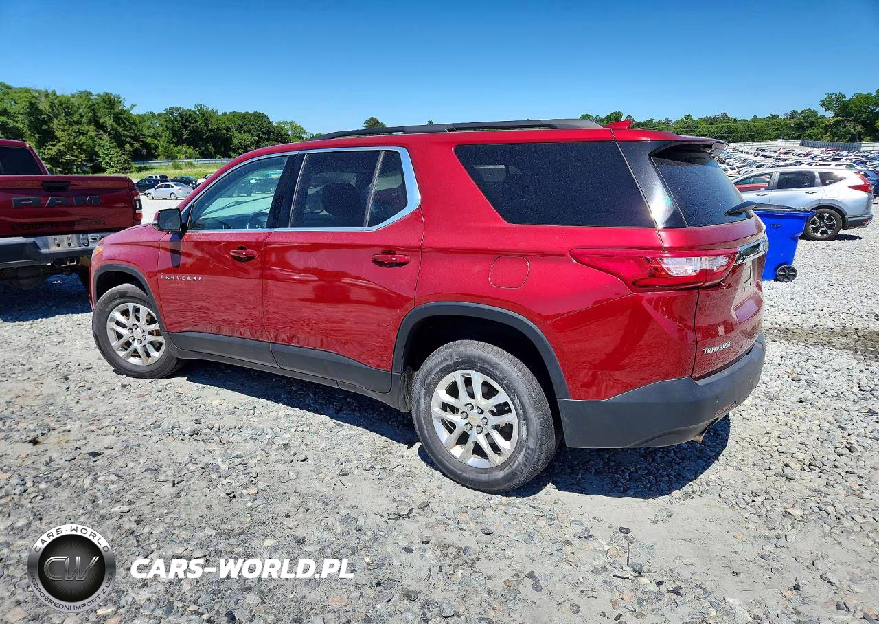 2019 Chevrolet Traverse Lt VIN:1GNEVGKW6KJ195124 - 2