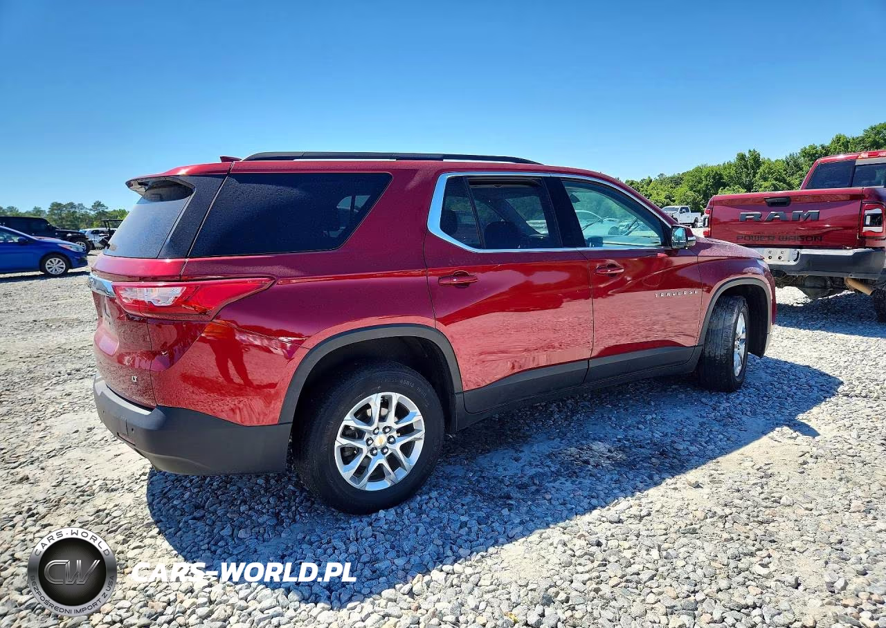 2019 Chevrolet Traverse Lt VIN:1GNEVGKW6KJ195124 - 3