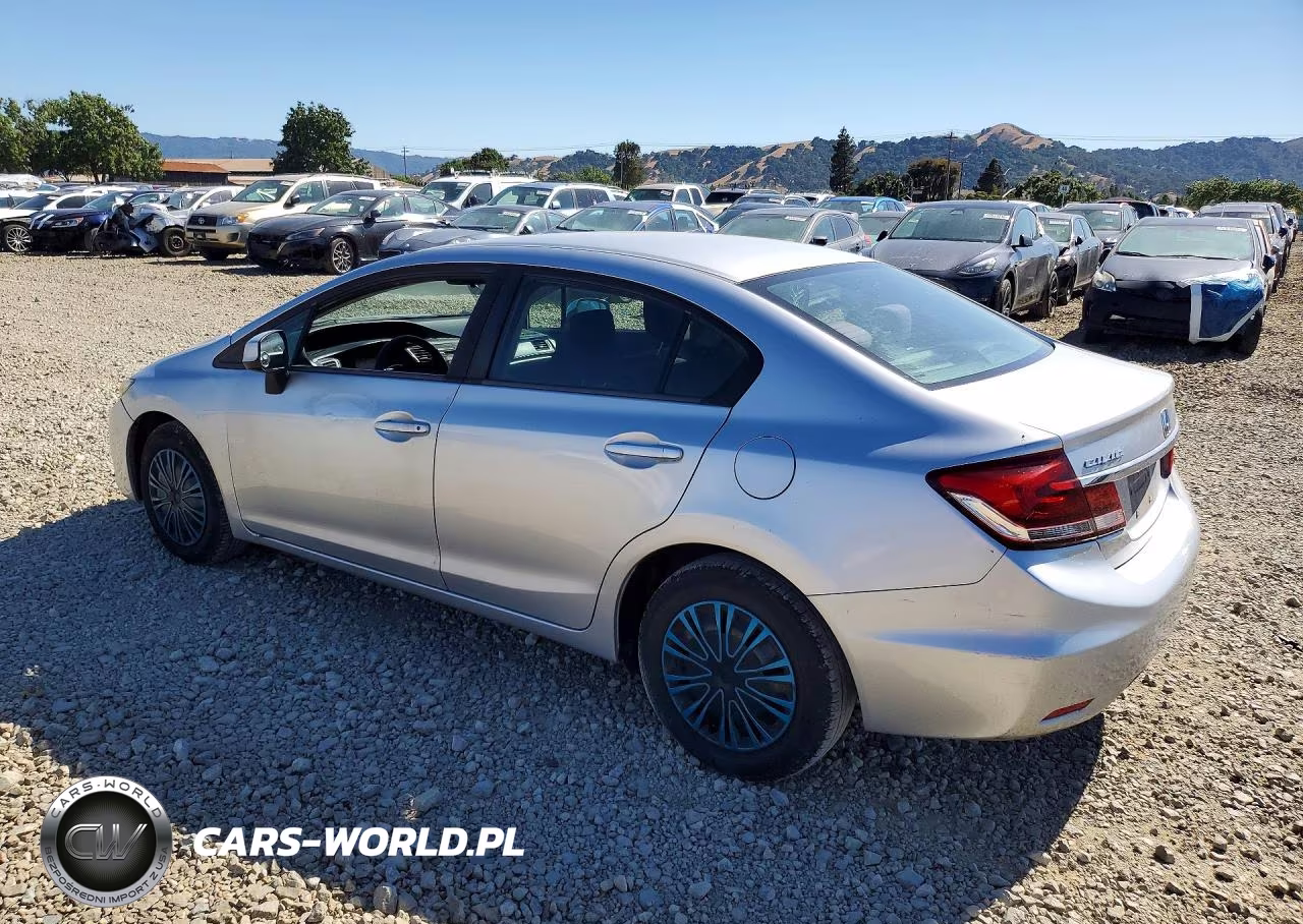 2013 Hond Civic VIN:19XFB2F50DE251827 - 2