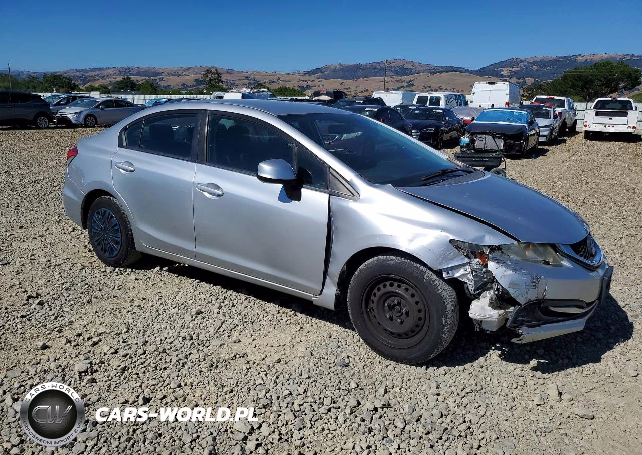 2013 Hond Civic VIN:19XFB2F50DE251827 - 4
