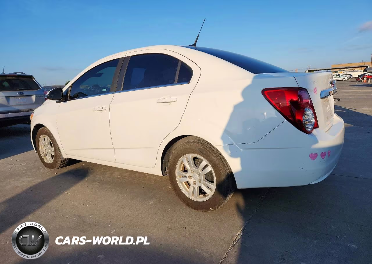 2014 Chevrolet Sonic Lt VIN:1G1JC5SB7E4148114 - 2