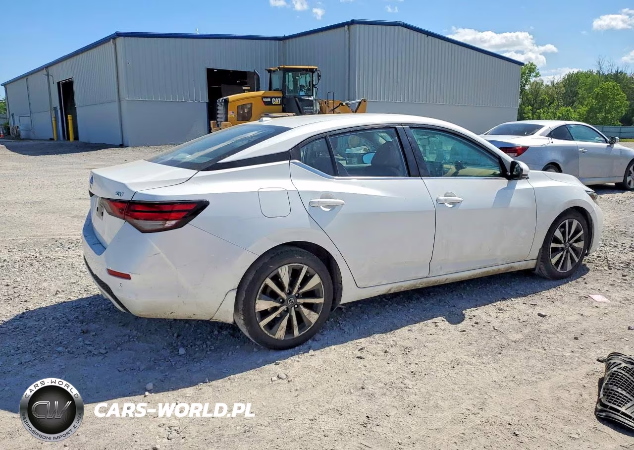 2020 Nissan Sentra Sv VIN:3N1AB8CV9LY231853 - 3
