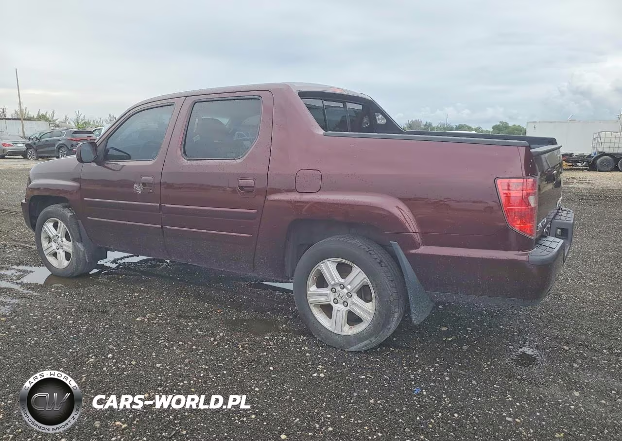 2009 Honda Ridgeline Rtl VIN:2HJYK16599H500569 - 2