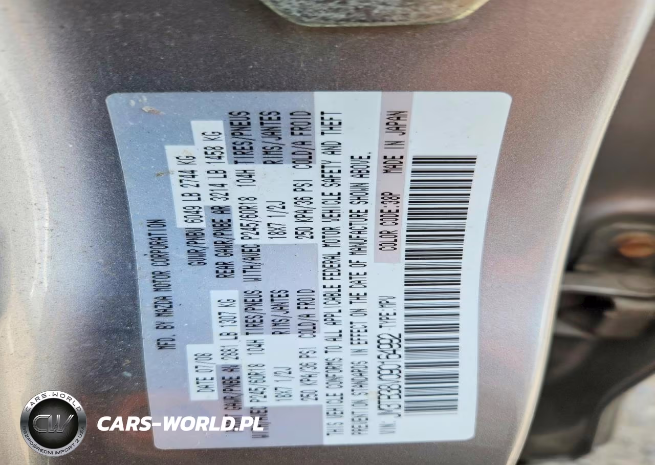 2009 Mazda Cx-9 VIN:JM3TB38V090164992 - 13