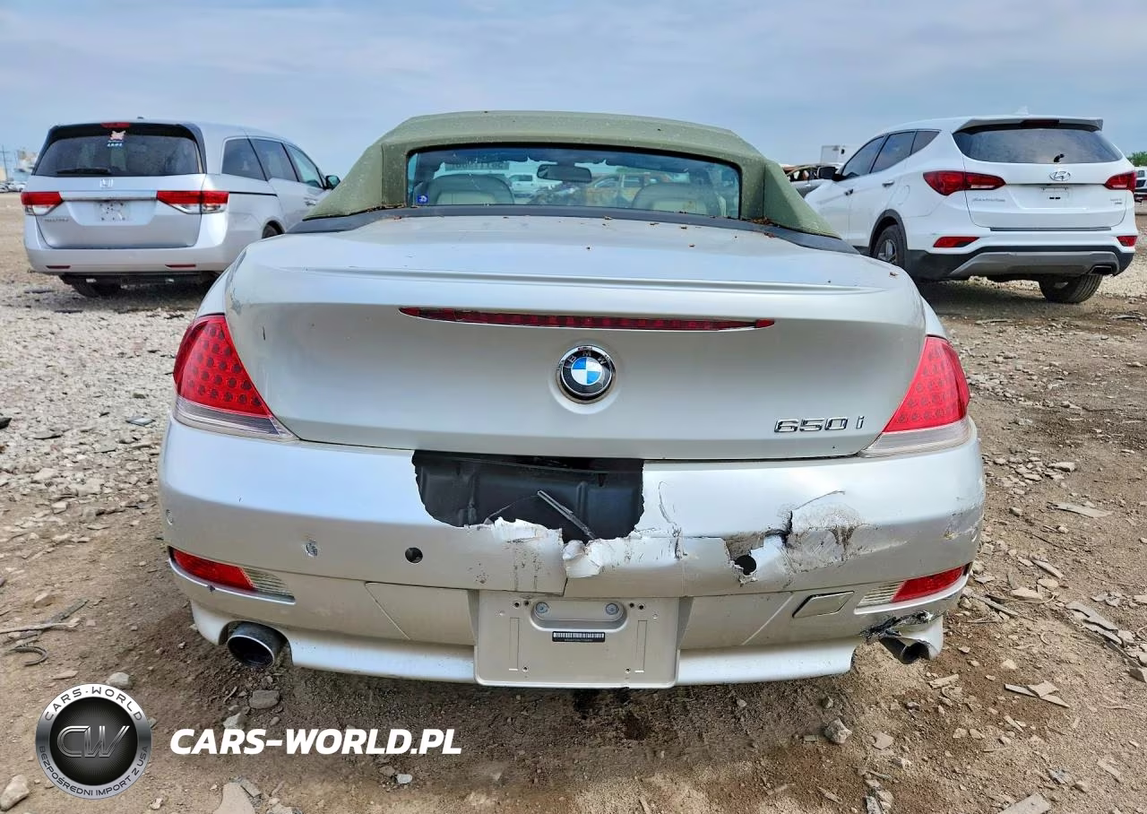 2007 BMW 650 I VIN:WBAEK135X7CN80487 - 6