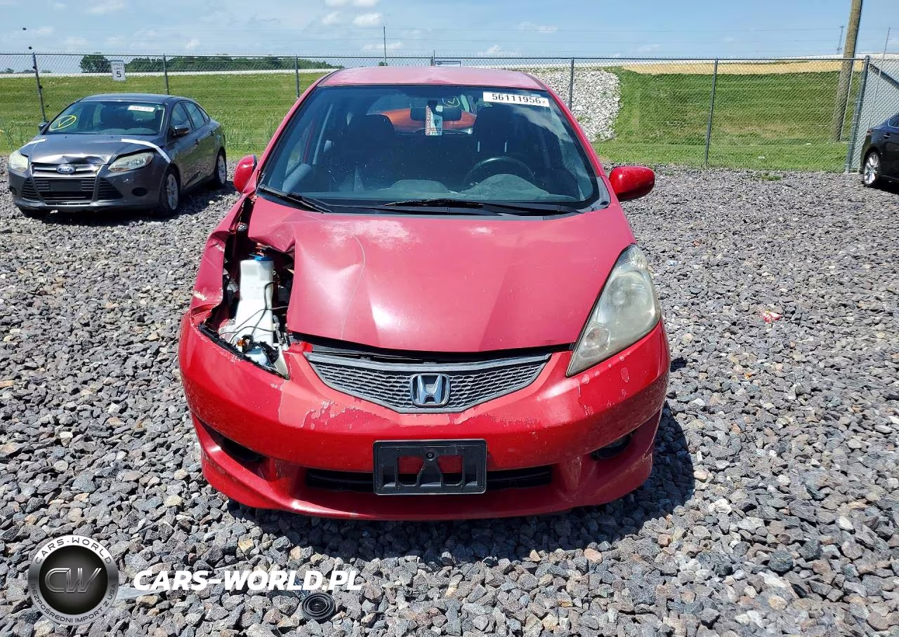 2010 Honda Fit Sport VIN:JHMGE8H48AS002251 - 5