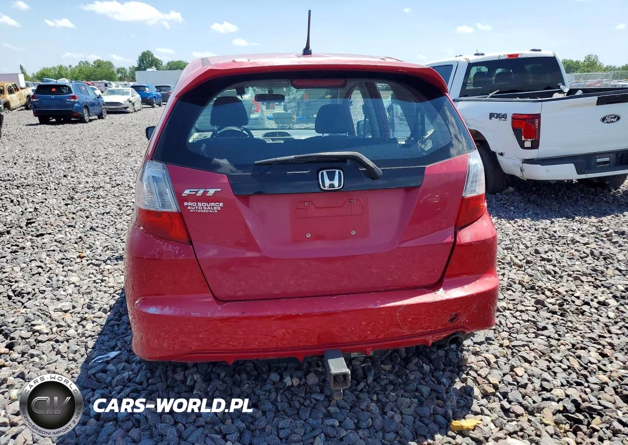 2010 Honda Fit Sport VIN:JHMGE8H48AS002251 - 6