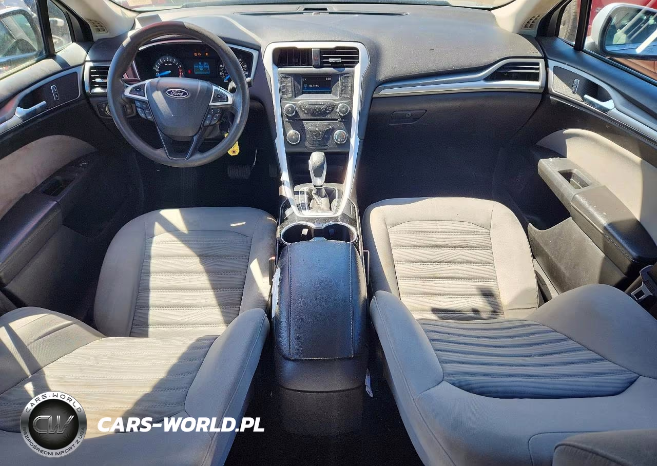 2016 Ford Fusion S VIN:3FA6P0G70GR323537 - 8