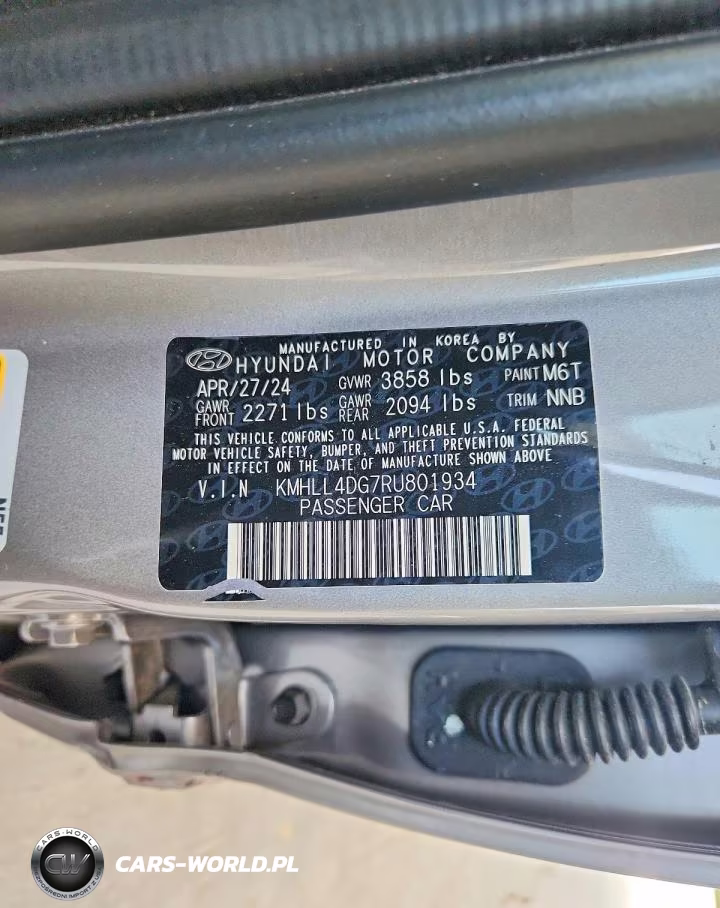 2024 Hyundai Elantra Se VIN:KMHLL4DG7RU801934 - 12