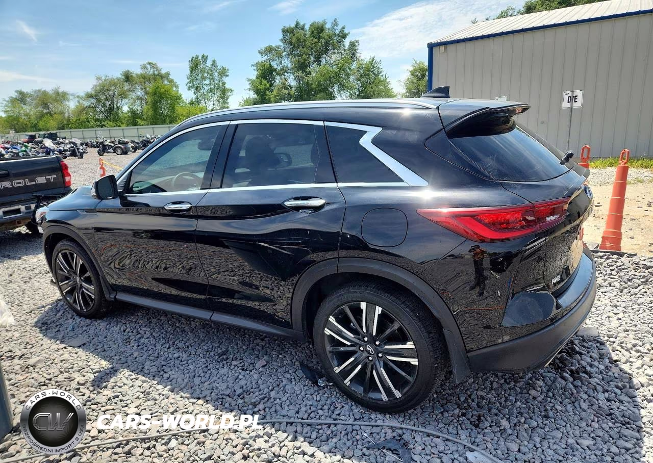2022 Infiniti Qx50 Luxe VIN:3PCAJ5BB8NF121168 - 2