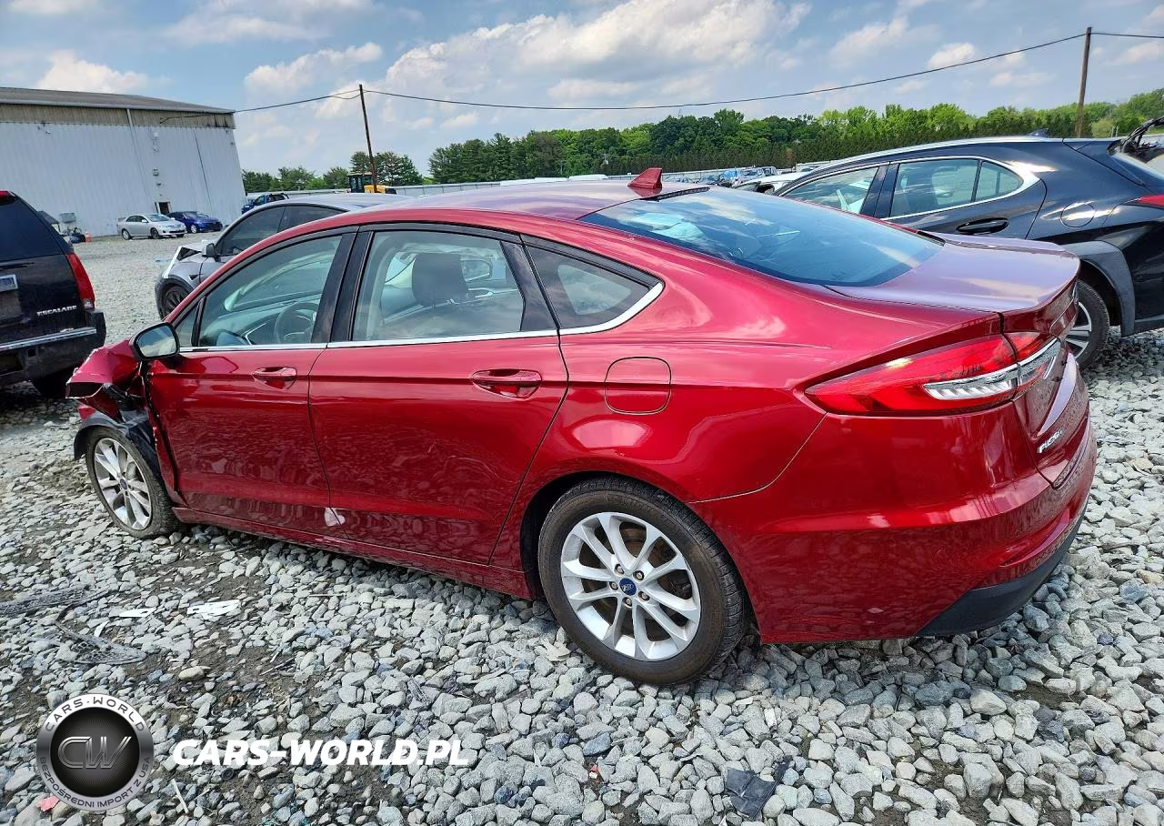 2019 Ford Fusion Se VIN:3FA6P0HD2KR111428 - 2