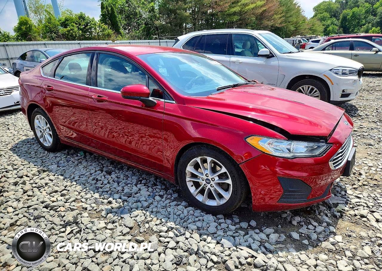 2019 Ford Fusion Se VIN:3FA6P0HD2KR111428 - 4
