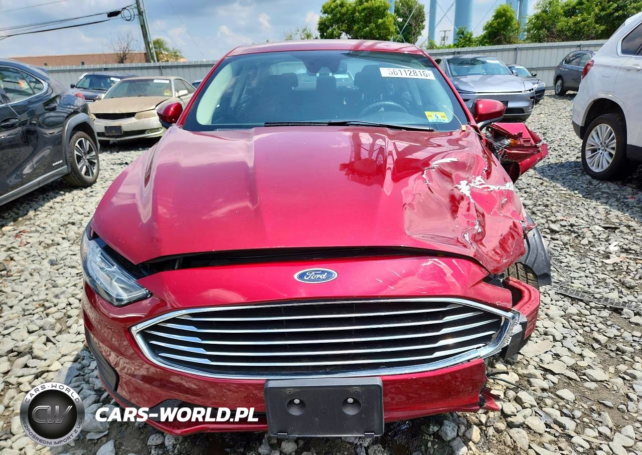 2019 Ford Fusion Se VIN:3FA6P0HD2KR111428 - 5