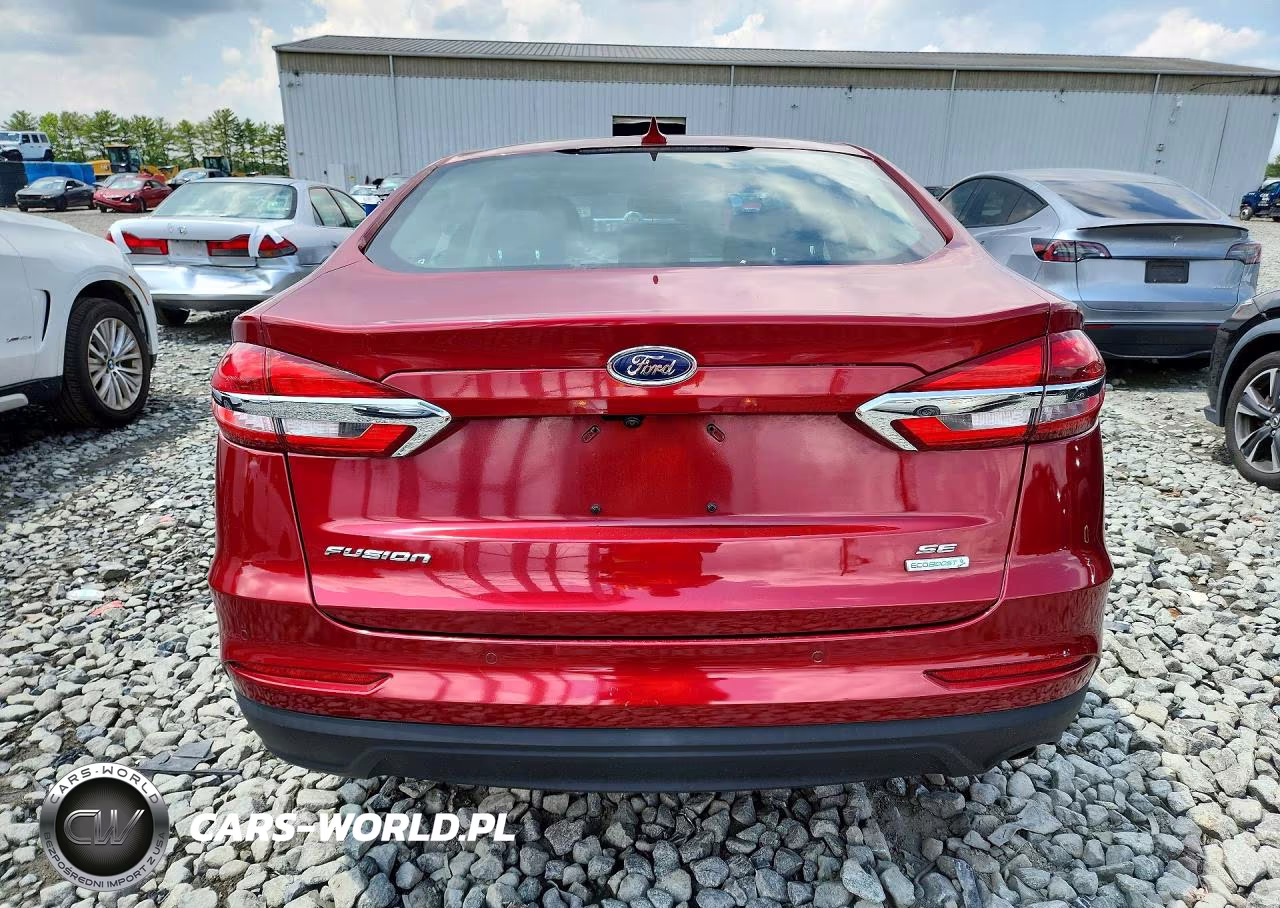2019 Ford Fusion Se VIN:3FA6P0HD2KR111428 - 6
