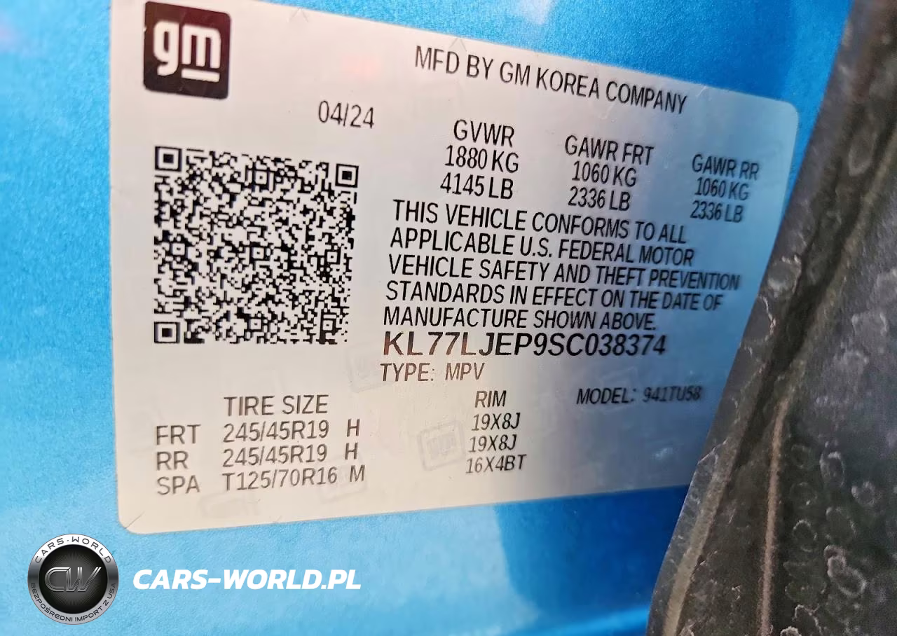 2025 Chevrolet Trax 2Rs VIN:KL77LJEP9SC038374 - 13