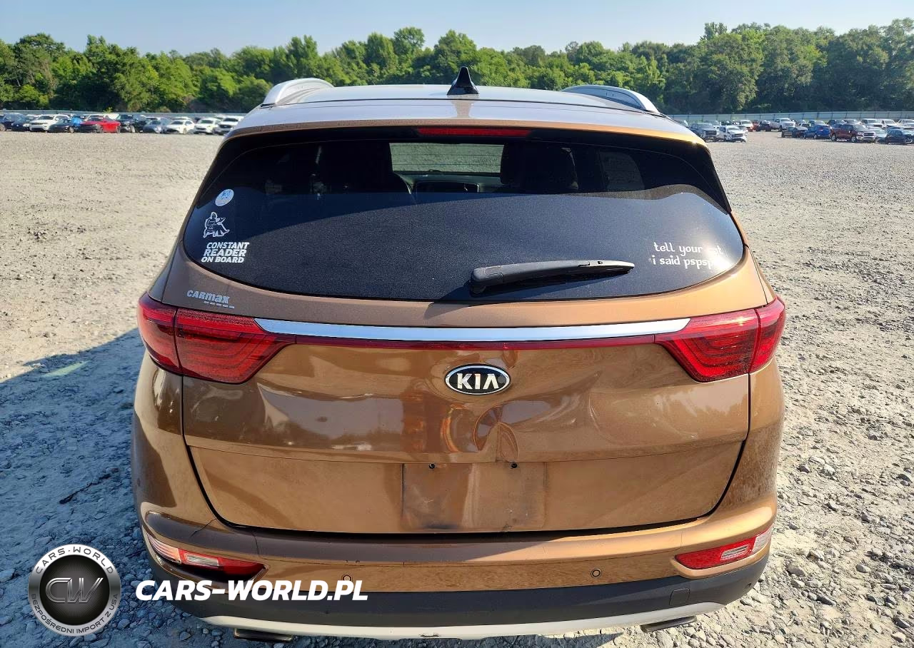 2017 Kia Sportage Sx VIN:KNDPRCA63H7266205 - 6