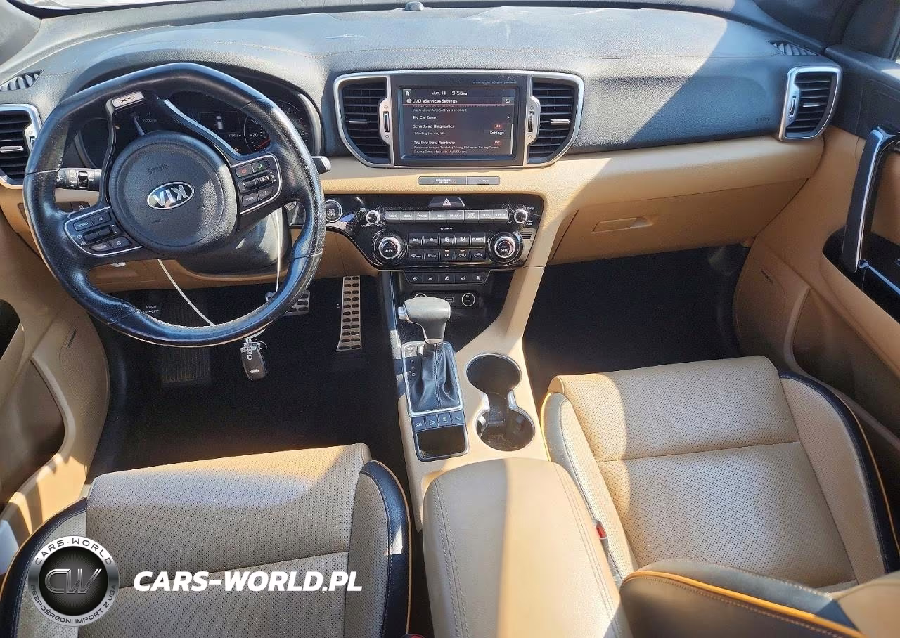 2017 Kia Sportage Sx VIN:KNDPRCA63H7266205 - 8