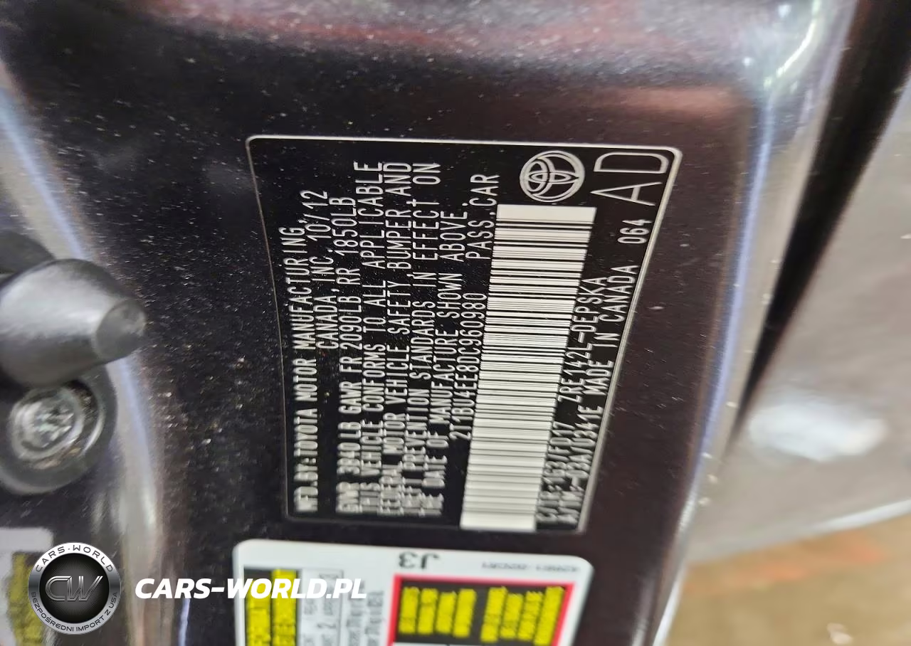 2013 Toyota Corolla S VIN:2T1BU4EE8DC960980 - 12