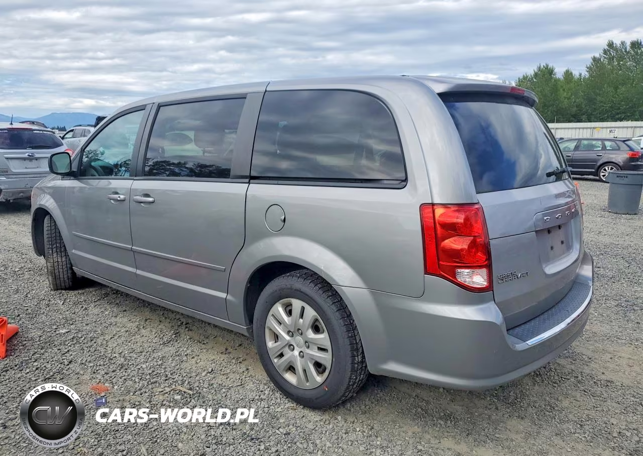 2016 Dodge Grand Caravan Se VIN:2C4RDGBG5GR334717 - 2