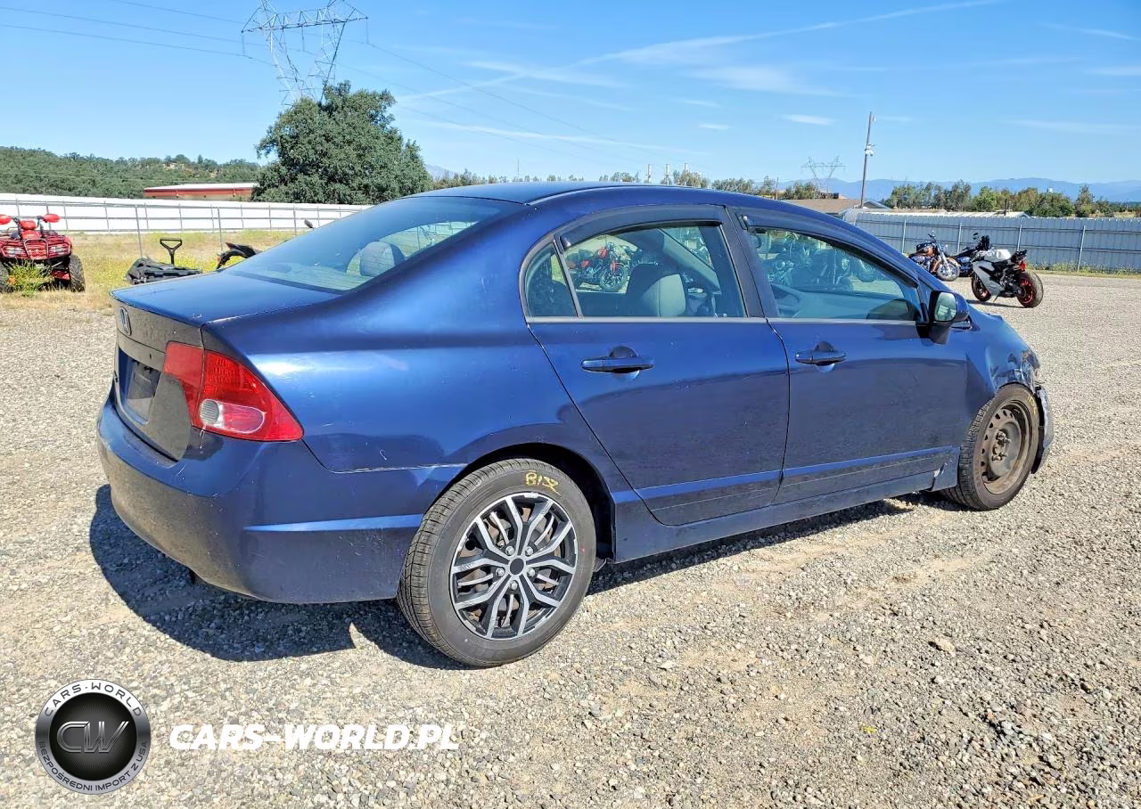 2007 Honda Civic Lx VIN:1HGFA16537L116738 - 3