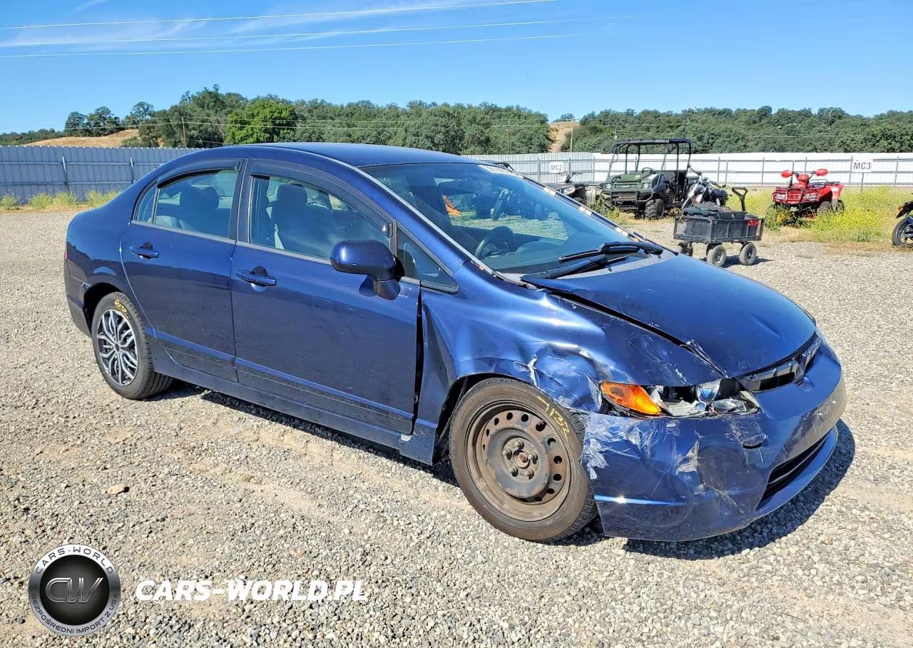 2007 Honda Civic Lx VIN:1HGFA16537L116738 - 4