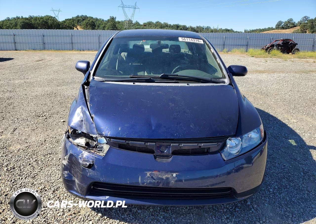 2007 Honda Civic Lx VIN:1HGFA16537L116738 - 5