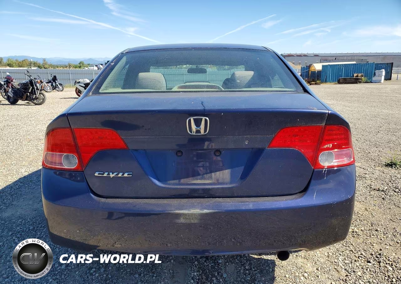 2007 Honda Civic Lx VIN:1HGFA16537L116738 - 6