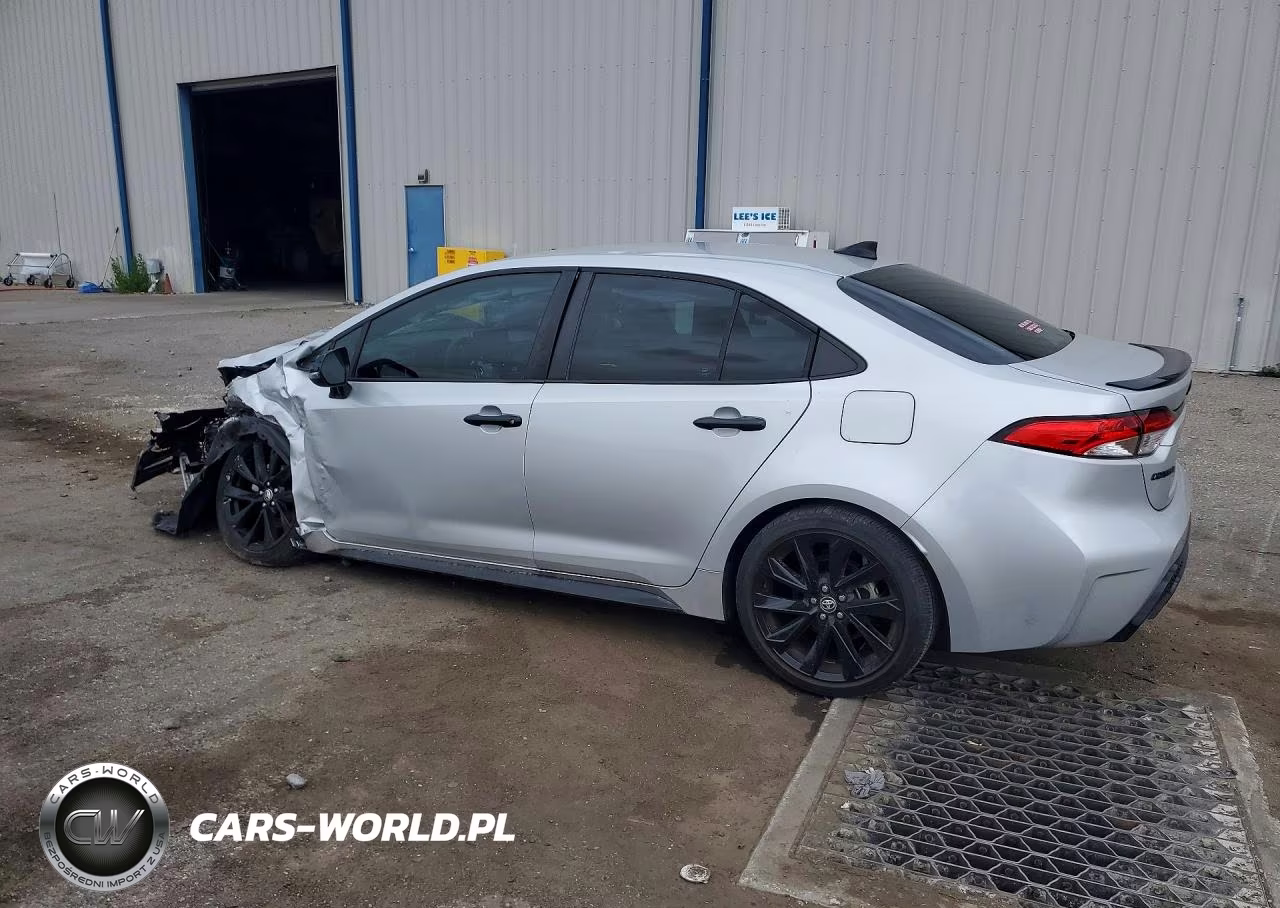 2021 Toyota Corolla Se Nightshade Edition VIN:5YFS4MCE7MP072417 - 2