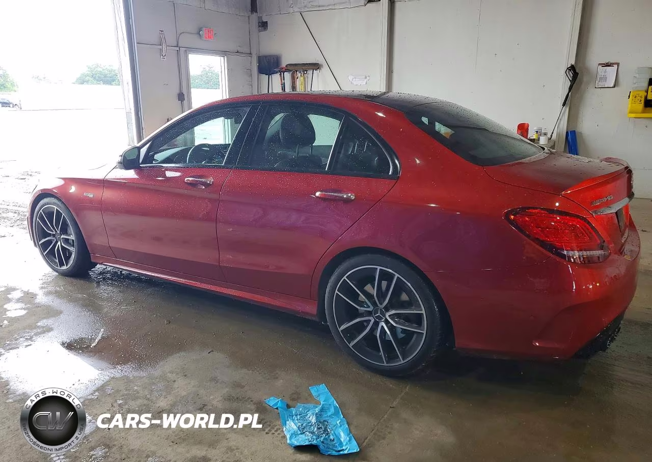 2019 Mercedes-Benz C 43 Amg VIN:55SWF6EB0KU283704 - 2