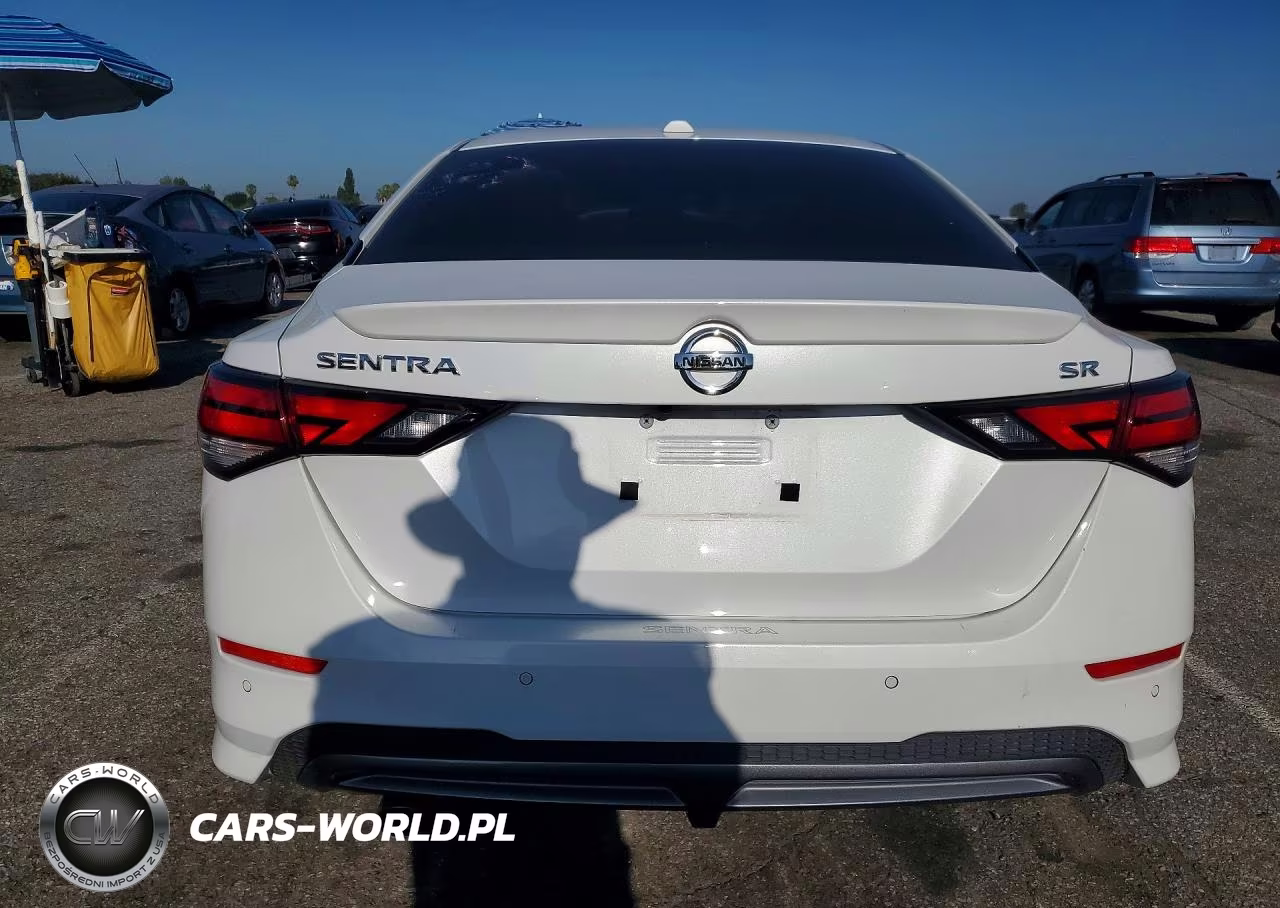 2022 Nissan Sentra Sr VIN:3N1AB8DV8NY315650 - 6