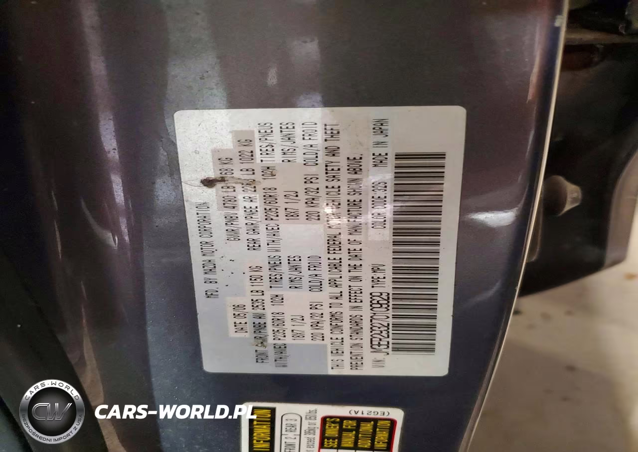 2007 Mazda Cx-7 VIN:JM3ER293270109629 - 13