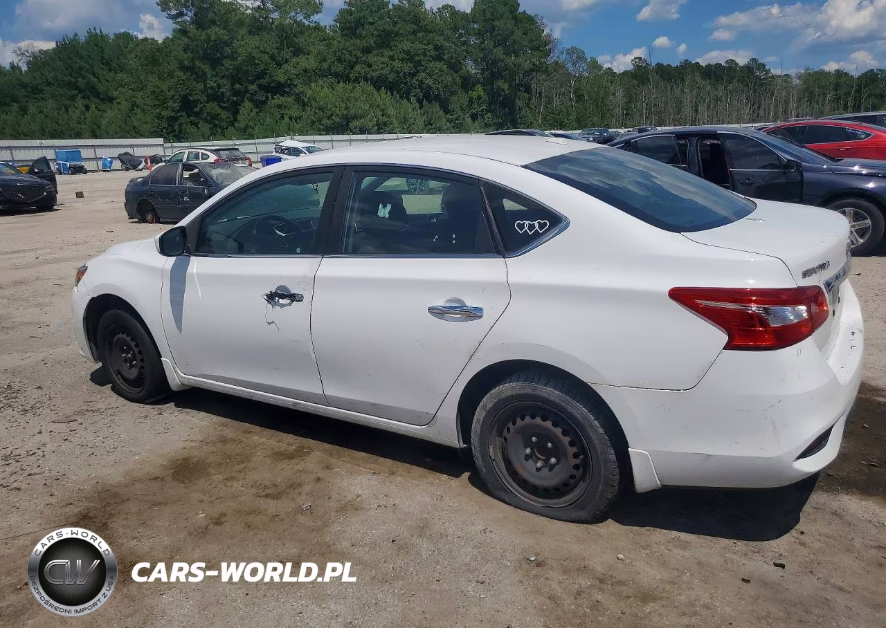 2017 Nissan Sentra Sv VIN:3N1AB7AP8HY388036 - 2