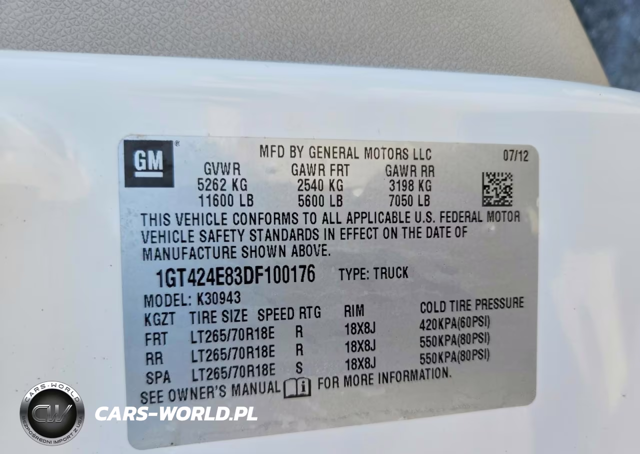 2013 GMC Sierra K3500 Slt VIN:1GT424E83DF100176 - 12